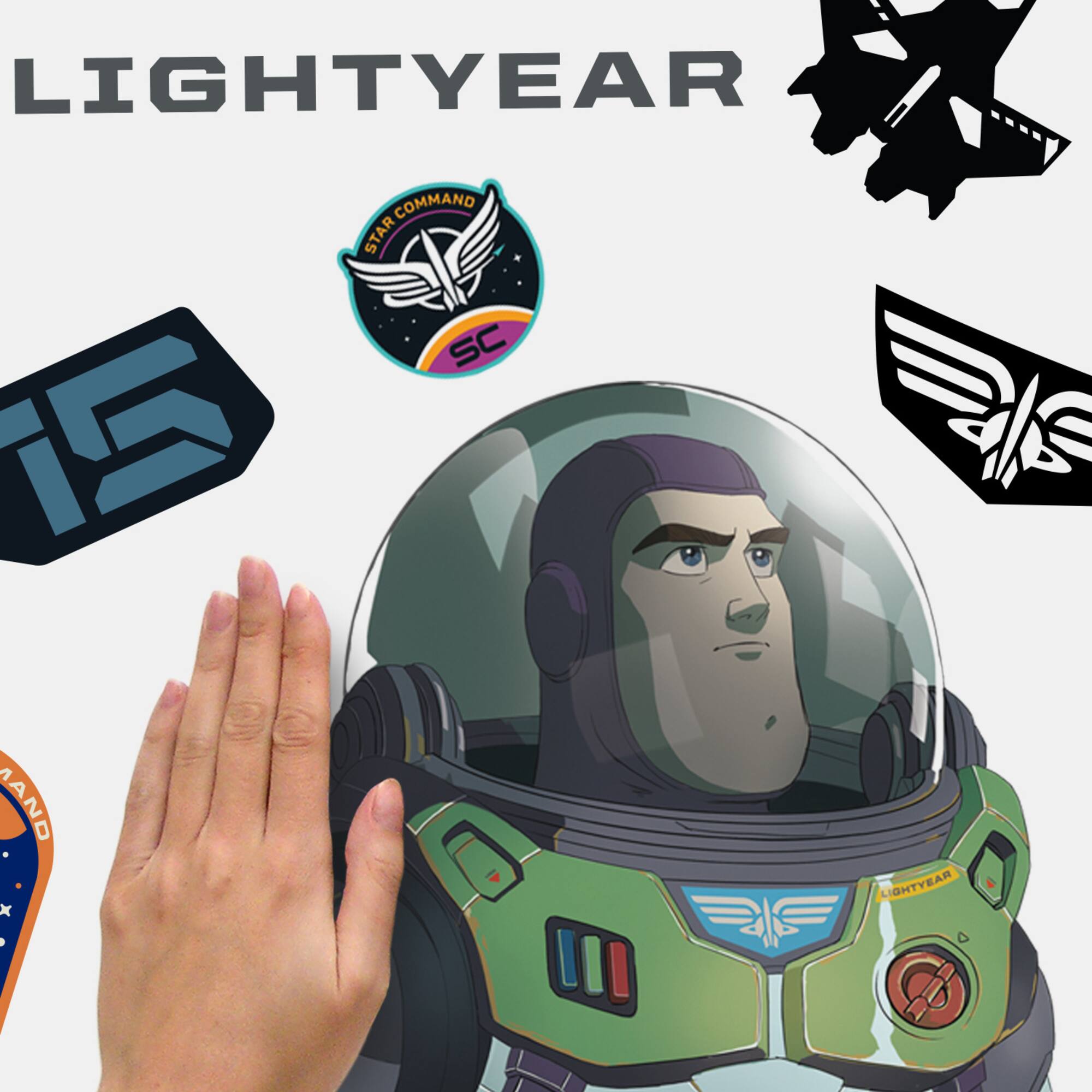 RoomMates Disney Pixar Lightyear Peel & Stick Giant Wall Decals